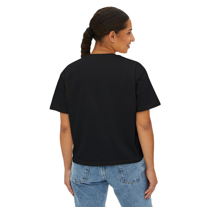 Women's Boxy Tee — I Carried a Watermelon Funny Graphic Crop Shirt