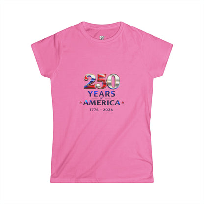 Women's Tee — 1776–2026 Patriotic Anniversary Shirt 250 Years America