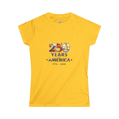 Women's Tee — 1776–2026 Patriotic Anniversary Shirt 250 Years America