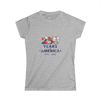 Women's Tee — 1776–2026 Patriotic Anniversary Shirt 250 Years America