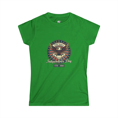 Women's Tee — Independence Day Eagle Tee — 4th of July USA Patriotic Shirt