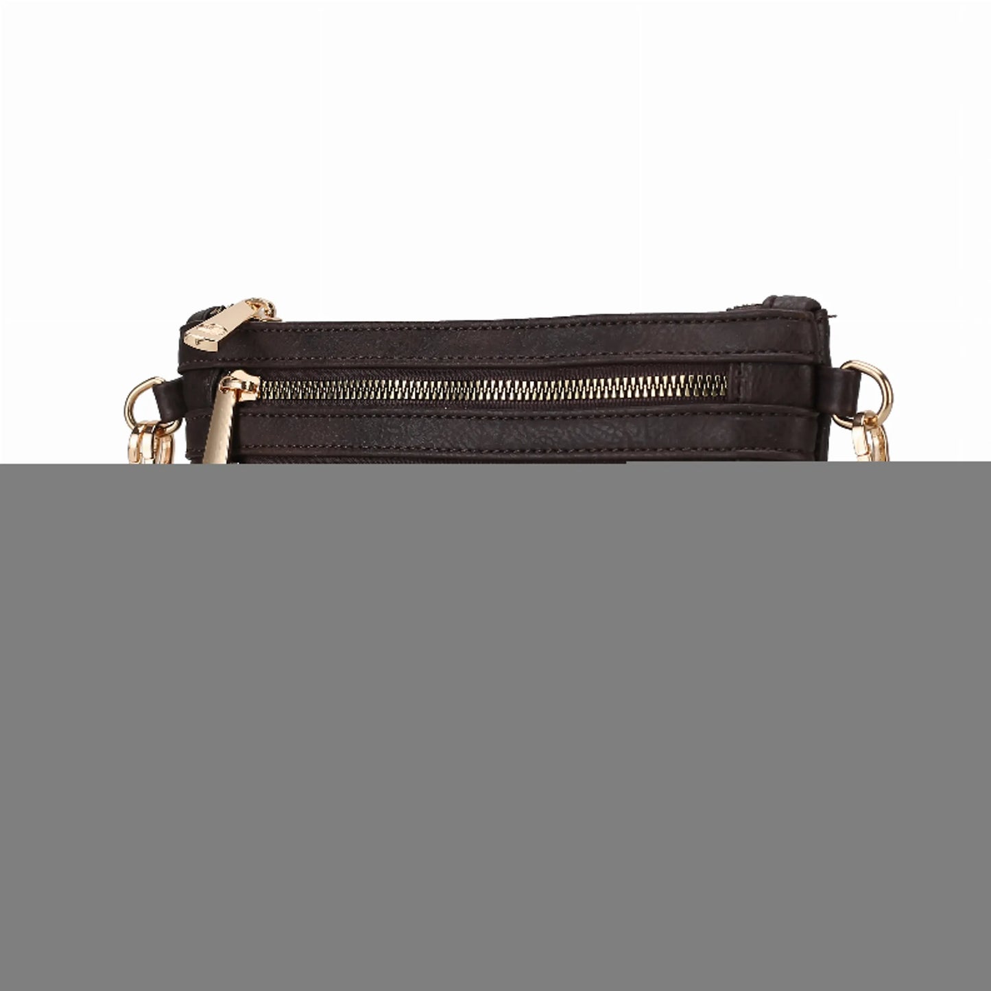 Alisson Vegan Leather Women's FLAG Crossbody/Wristlet Bag
