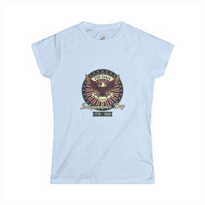 Women's Tee — Independence Day Eagle Tee — 4th of July USA Patriotic Shirt