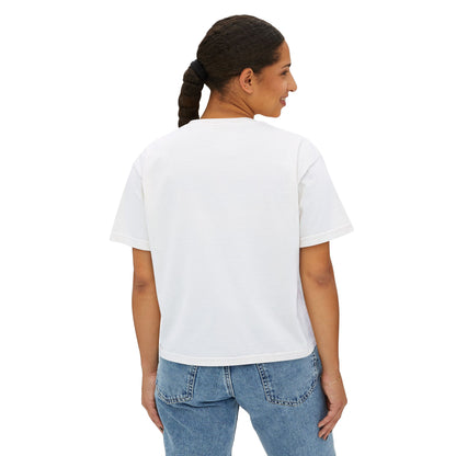 Women's Boxy Tee — I Carried a Watermelon Funny Graphic Crop Shirt
