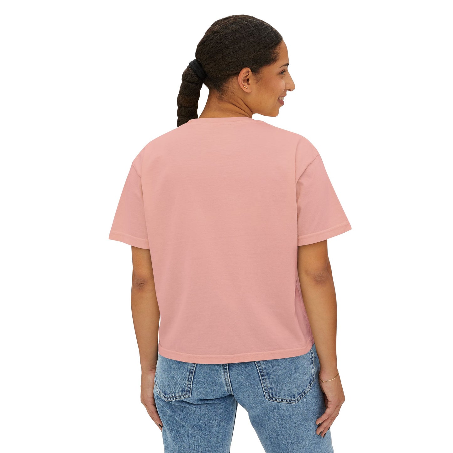 Women's Boxy Tee — I Carried a Watermelon Funny Graphic Crop Shirt