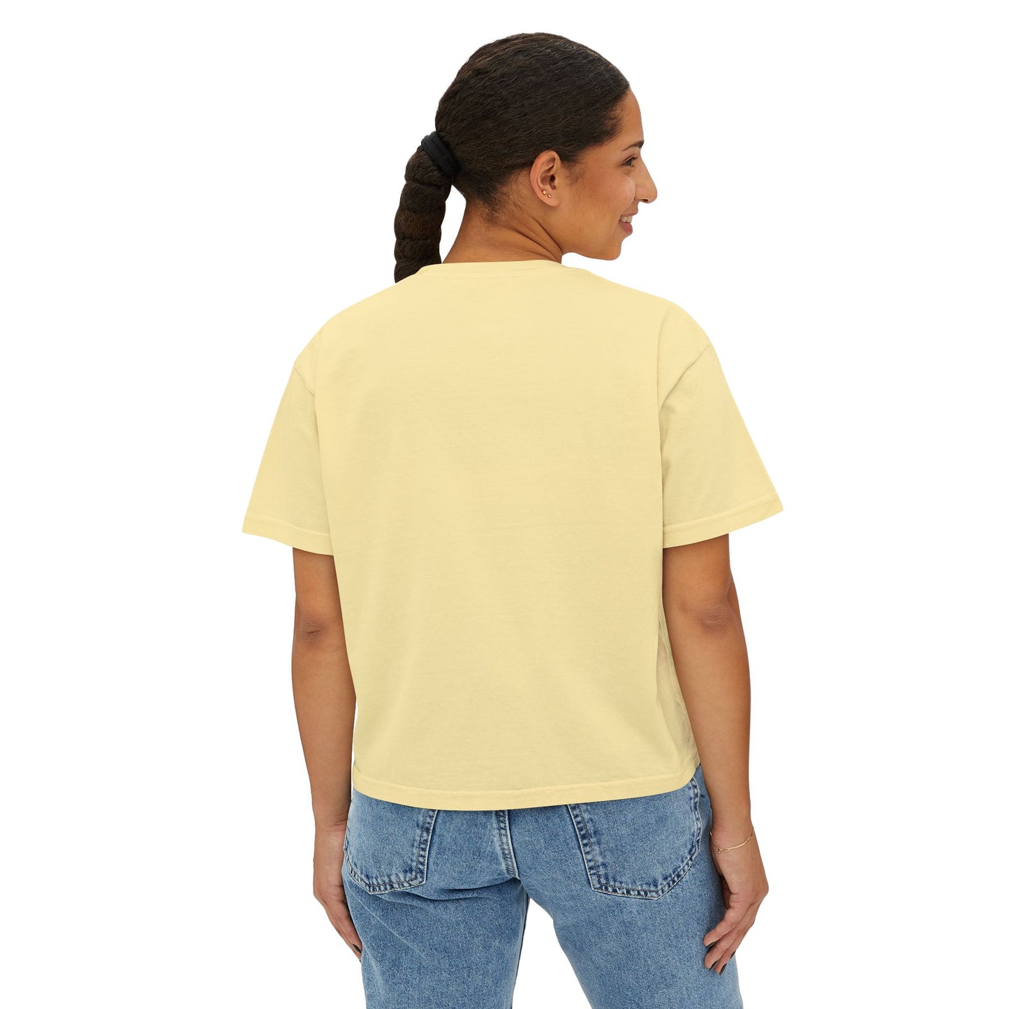 Women's Boxy Tee — I Carried a Watermelon Funny Graphic Crop Shirt