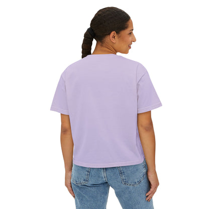 Women's - Dirty Dancing Retro Graphic Women's Boxy Tee — "Come Here, Lover Boy!"