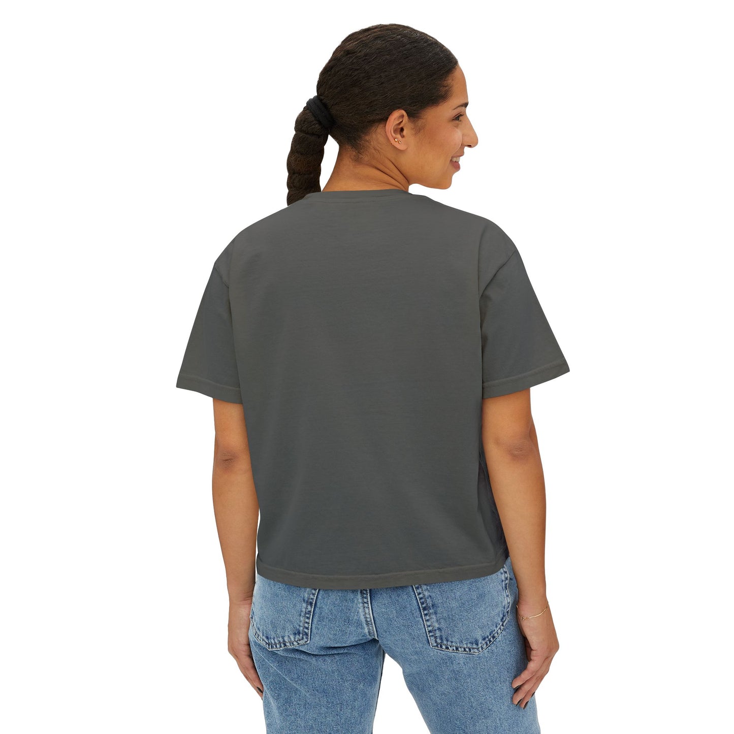 Women's Boxy Tee — I Carried a Watermelon Funny Graphic Crop Shirt