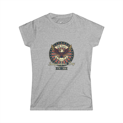 Women's Tee — Independence Day Eagle Tee — 4th of July USA Patriotic Shirt