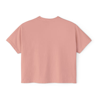 Women's Boxy Tee — I Carried a Watermelon Funny Graphic Crop Shirt