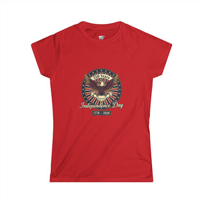 Women's Tee — Independence Day Eagle Tee — 4th of July USA Patriotic Shirt