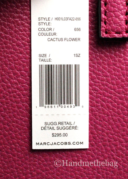 Marc Jacobs Micro Mini Leather Cactus Flower Crossbody Bag