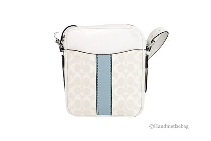 Coach Hudson 21 Medium Chalk Trompe L'oeil Print Handbag