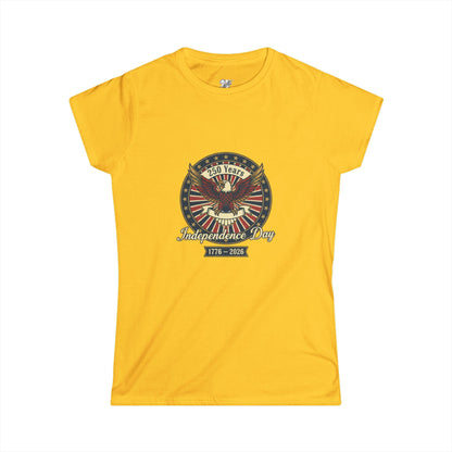 Women's Tee — Independence Day Eagle Tee — 4th of July USA Patriotic Shirt