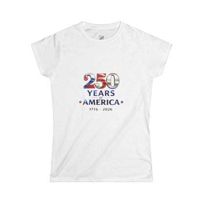 Women's Tee — 1776–2026 Patriotic Anniversary Shirt 250 Years America
