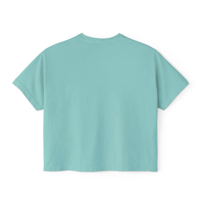 Women's Boxy Tee — I Carried a Watermelon Funny Graphic Crop Shirt