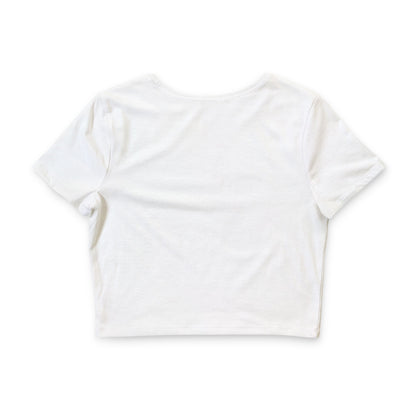 Women’s Crop Top — All American Babe Crop Tee — Patriotic 4th of July