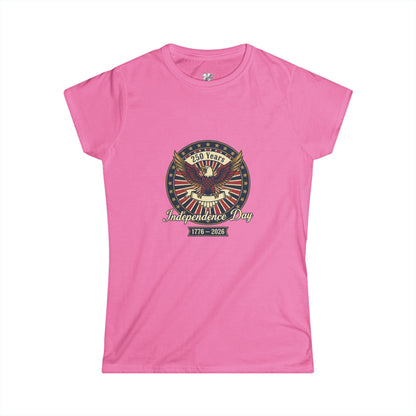 Women's Tee — Independence Day Eagle Tee — 4th of July USA Patriotic Shirt